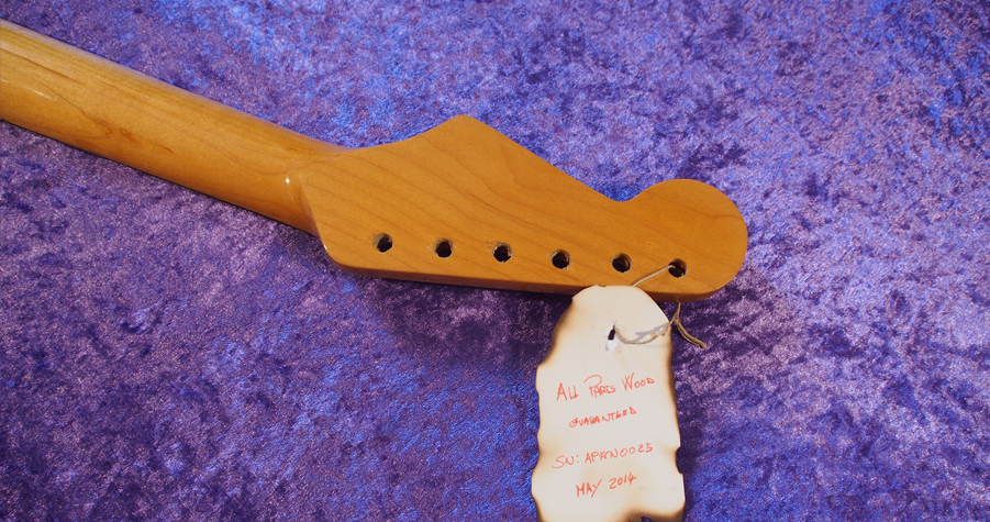 stratocaster fender All Parts Wood apw guitars neck