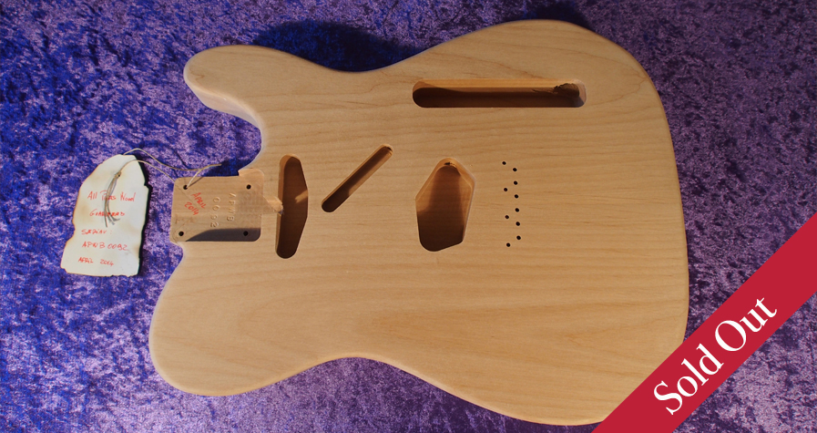 Telecaster Fender All Parts Wood APW Guitars