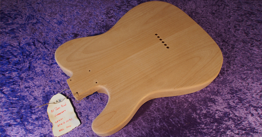 Telecaster Fender All Parts Wood APW Guitars