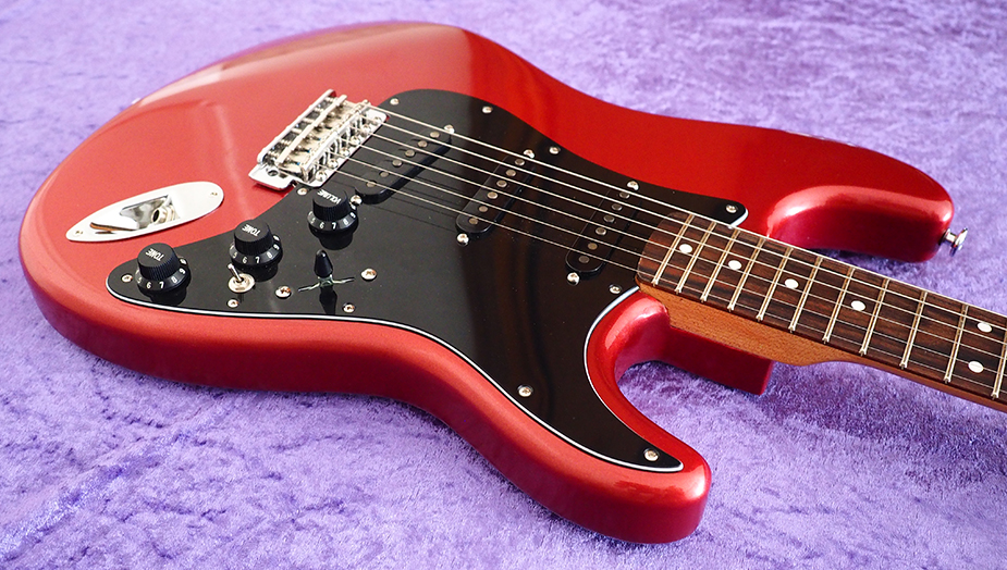 stratocaster fender All Parts Wood apw guitars neck stratocaster candy apple red