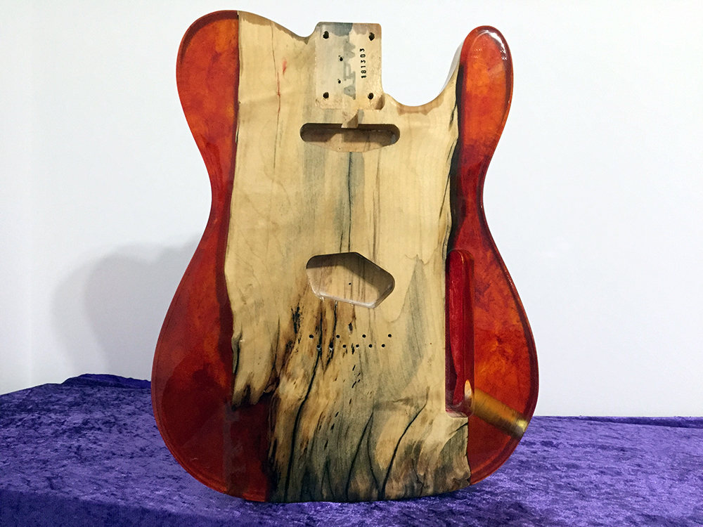 telecaster resin epox all parts wood apwguitars fender body guitar
